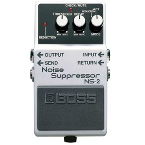 Pedal Para Guitarra Elimina Ruídos e Hummings NS2 - Boss Pedal Para Guitarra Elimina Ruidos e Hummings NS2 - Boss