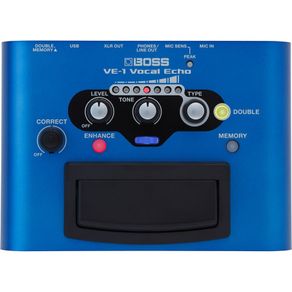 Pedal Com Tipos 7 Tipos Diferentes de Efeitos Vocal Echo VE1 - Boss