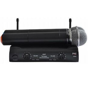 Microfone Sem Fio Duplo de Mão U-585MM - JWL Microfone Sem Fio Duplo de Mao U-585MM - JWL Microfone Sem Fio Duplo de Mão U-585MM - JWL Microfone Sem Fio Duplo de Mao U-585MM - JWL