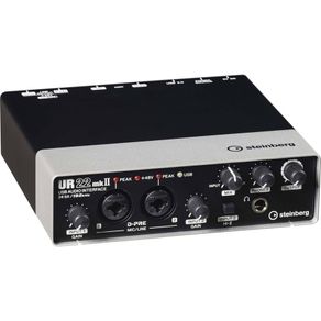 Interface de Audio 2x2 Steinberg USB 2.0 D-PRE UR22 MKII - Yamaha Interface de Audio 2x2 Steinberg USB 2.0 D-PRE UR22 MKII - Yamaha