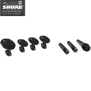 Kit de Microfones Para Bateria PGADRUM KIT7 - Shure Kit de Microfones Para Bateria PGADRUM KIT7 - Shure