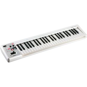 Teclado Controlador MIDI Portátil Profissional A49 WH - Roland Teclado Controlador MIDI Portátil Profissional A49 WH - Roland