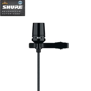 Microfone Lapela Condensador Central Lavalier CVL B/C TQG - Shure Microfone Lapela Condensador Central Lavalier CVL B/C TQG - Shure