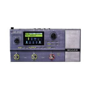 Pedaleira Multi-Efeitos Para Guitarra GE-200 - Mooer Pedaleira Multi-Efeitos Para Guitarra GE-200 - Mooer
