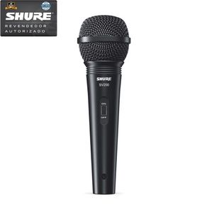 Microfone Vocal De Mão Com Fio SV-200 - Shure Microfone Vocal De Mão Com Fio SV-200 - Shure