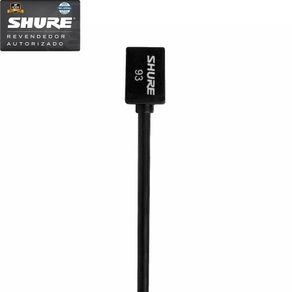 Microfone Lapela Micro-Miniatura Sem Fio WL-93 - Shure Microfone Lapela Micro-Miniatura Sem Fio WL-93 - Shure