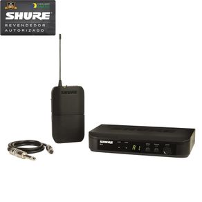 Sistema Sem Fio Bodypack Para Instrumento BLX-14BR M15 - Shure Sistema Sem Fio Bodypack Para Instrumento BLX-14BR M15 - Shure