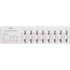 Teclado Controlador USB Branco NanoKONTROL-2 - Korg Teclado Controlador USB Branco NanoKONTROL-2 - Korg