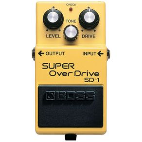 Pedal Super OverDrive Para Guitarra SD1 - Boss Pedal Super OverDrive Para Guitarra SD-1 - Boss