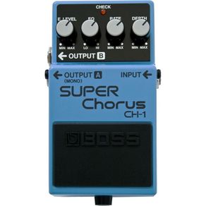 Pedal Super Chorus Para Guitarra CH1 - Boss Pedal Super Chorus Para Guitarra CH1 - Boss