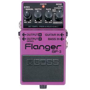 Pedal Para Guitarra Flanger BF3 - Boss Pedal Para Guitarra Flanger BF3 - Boss