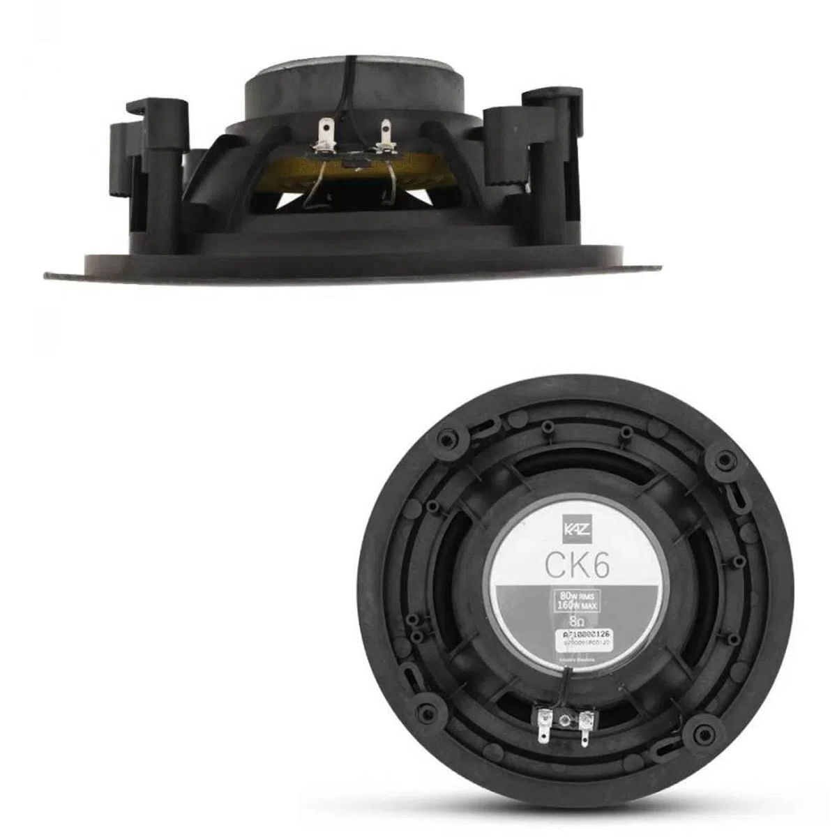 arandela-redonda-6-polegadas-2-vias-80w-rms-ck-6r-kaz-2 arandela-redonda-6-polegadas-2-vias-80w-rms-ck-6r-kaz-2