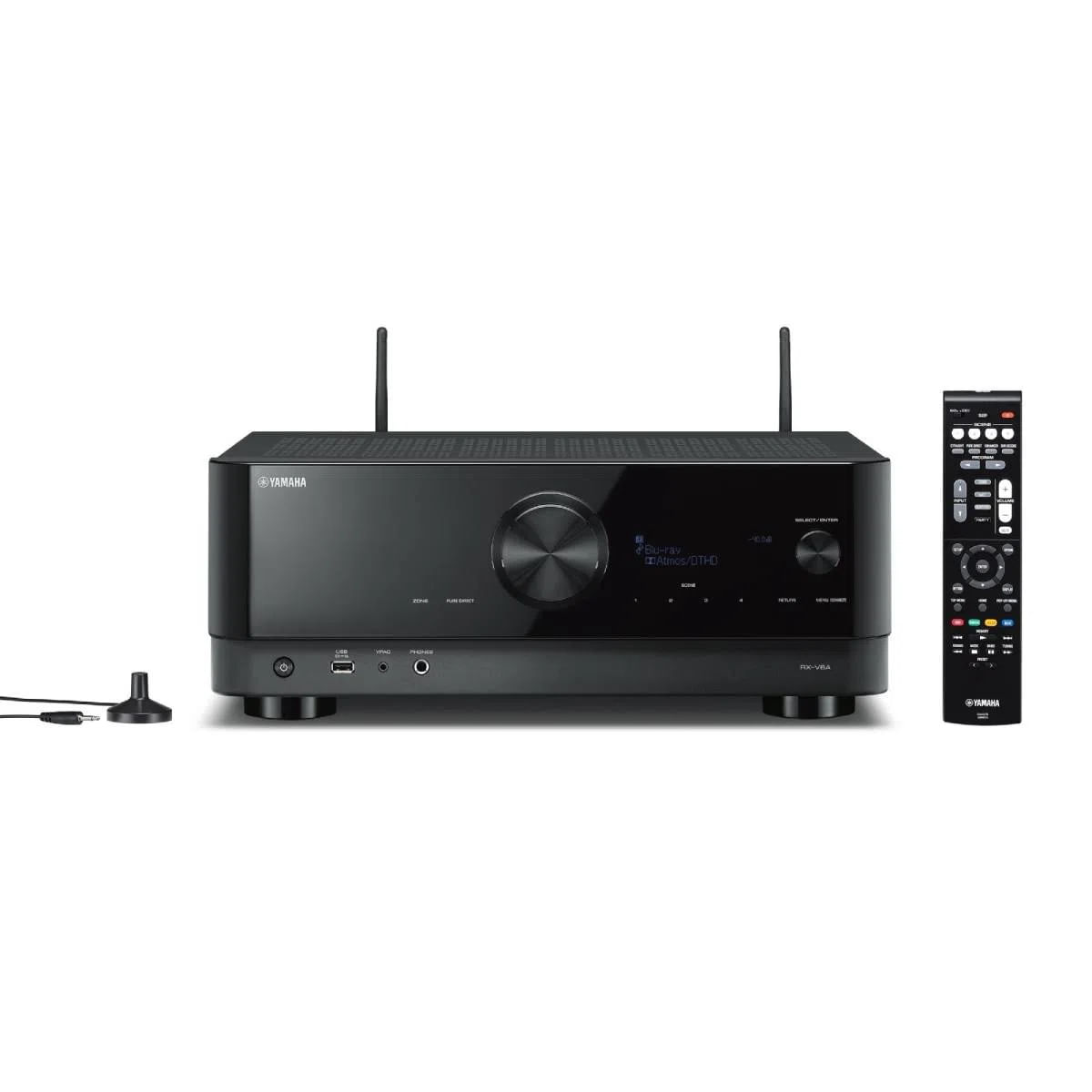 Receiver-AV-7.2-Wi-Fi-Bluetooth-RXV6A-BL---Yamaha Receiver-AV-7.2-Wi-Fi-Bluetooth-RXV6A-BL---Yamaha