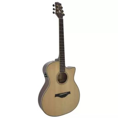 Violao-Eletrico-White-Anatomico-Western-Eletrico-Natural-Fosco-AH-GC100-NS---PHX