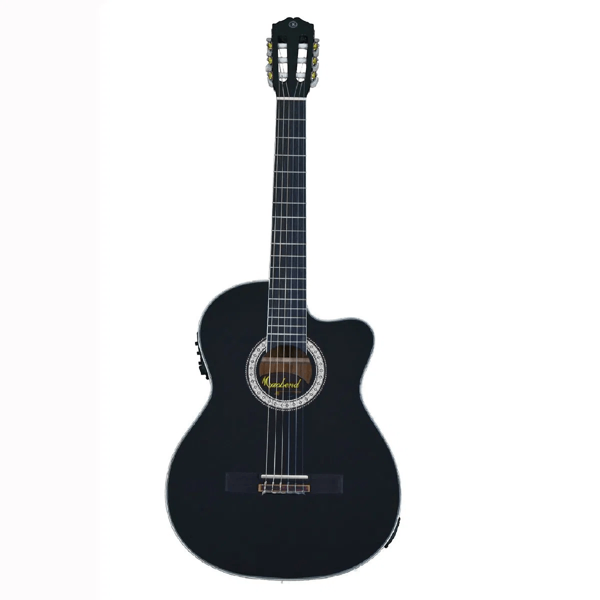 Violao-Cutaway-Eletroacustico-Nylon-MCC-BK----Maclend Violao-Cutaway-Eletroacustico-Nylon-MCC-BK----Maclend