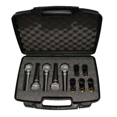 Kit-de-Com-5-Microfones-Vocal-SD58-K-5----Soundrix