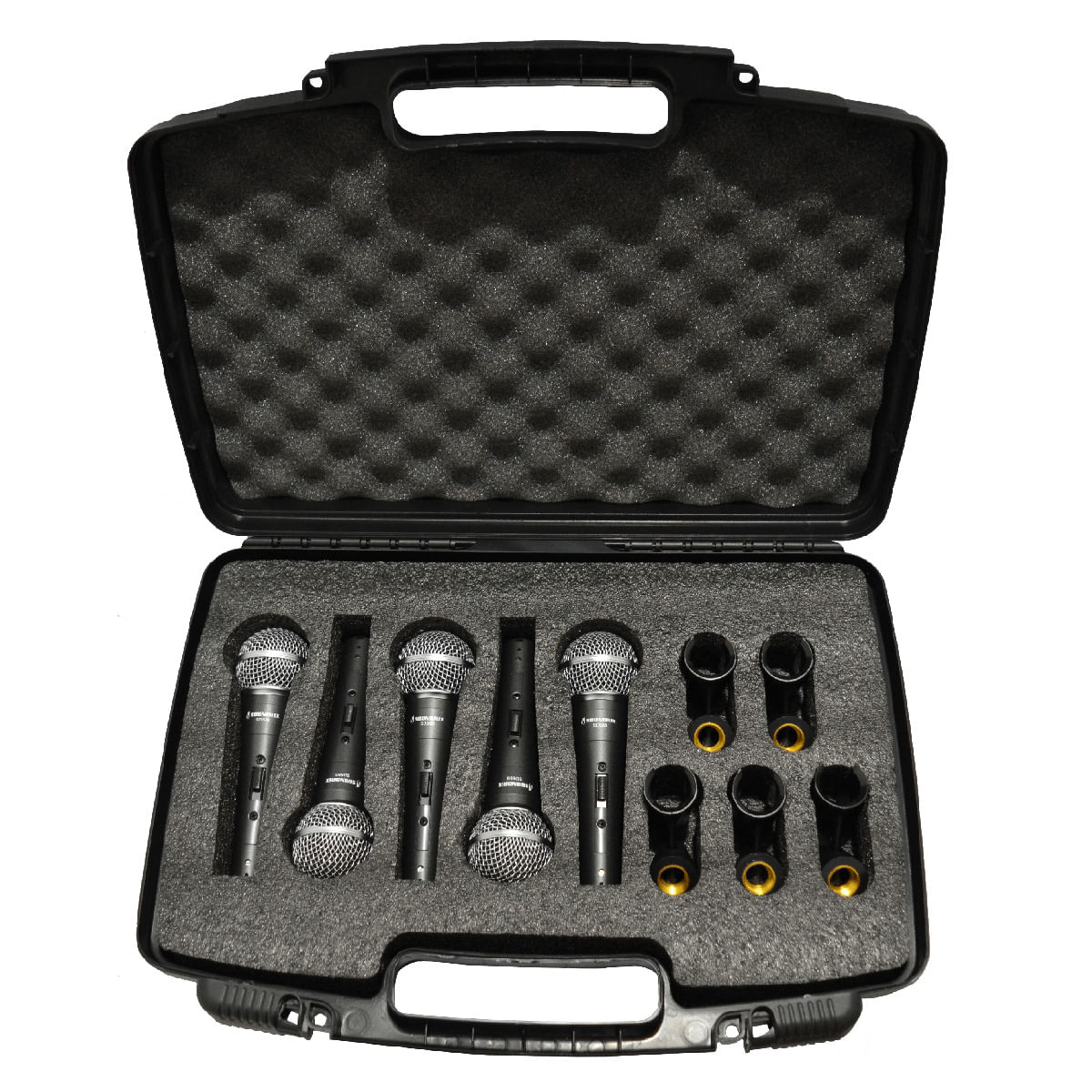 Kit-de-Com-5-Microfones-Vocal-SD58-K-5S----Soundrix Kit-de-Com-5-Microfones-Vocal-SD58-K-5S----Soundrix