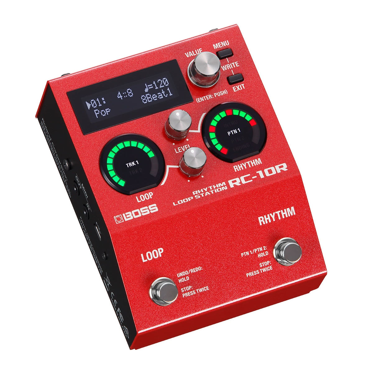 Pedal-Rhythm-Loop-Station-RC10R---Boss-3 Pedal-Rhythm-Loop-Station-RC10R---Boss-3