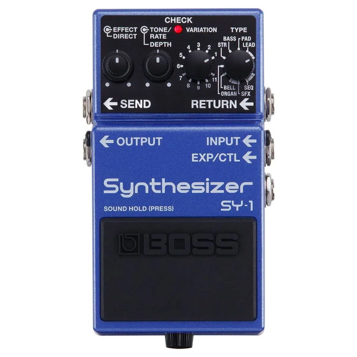 Pedal-Para-Guitarra-Synthesizer-SY1---Boss Pedal-Para-Guitarra-Synthesizer-SY1---Boss