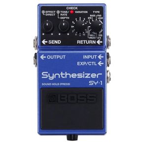 Pedal-Para-Guitarra-Synthesizer-SY1---Boss Pedal-Para-Guitarra-Synthesizer-SY1---Boss