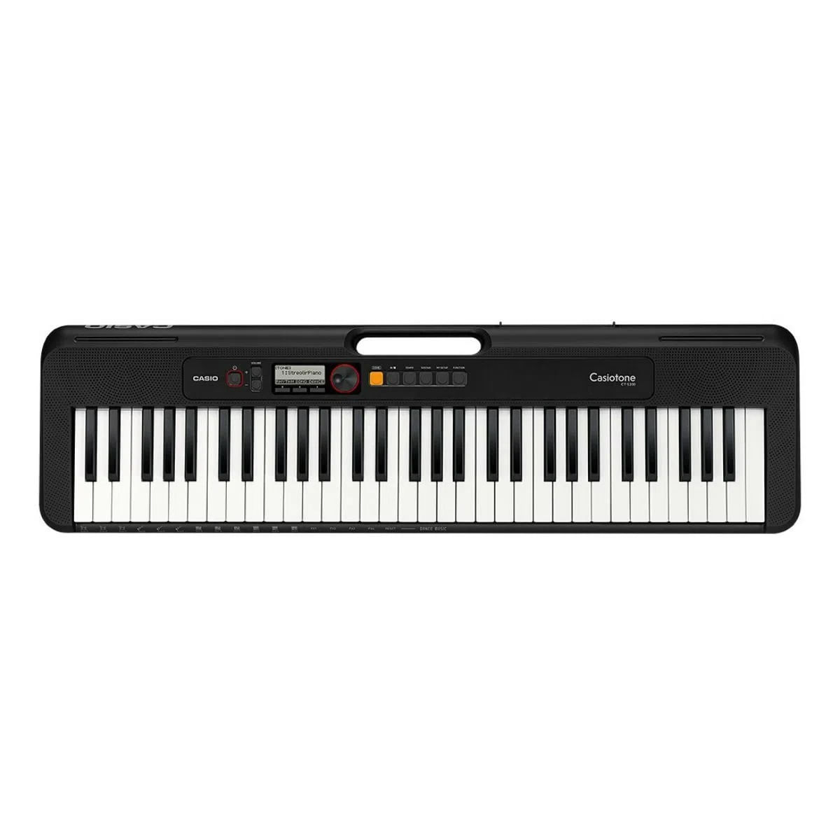 Teclado-Portatil-Casiotone-Preto-CTS200-BK-C2BR---Casio Teclado-Portatil-Casiotone-Preto-CTS200-BK-C2BR---Casio