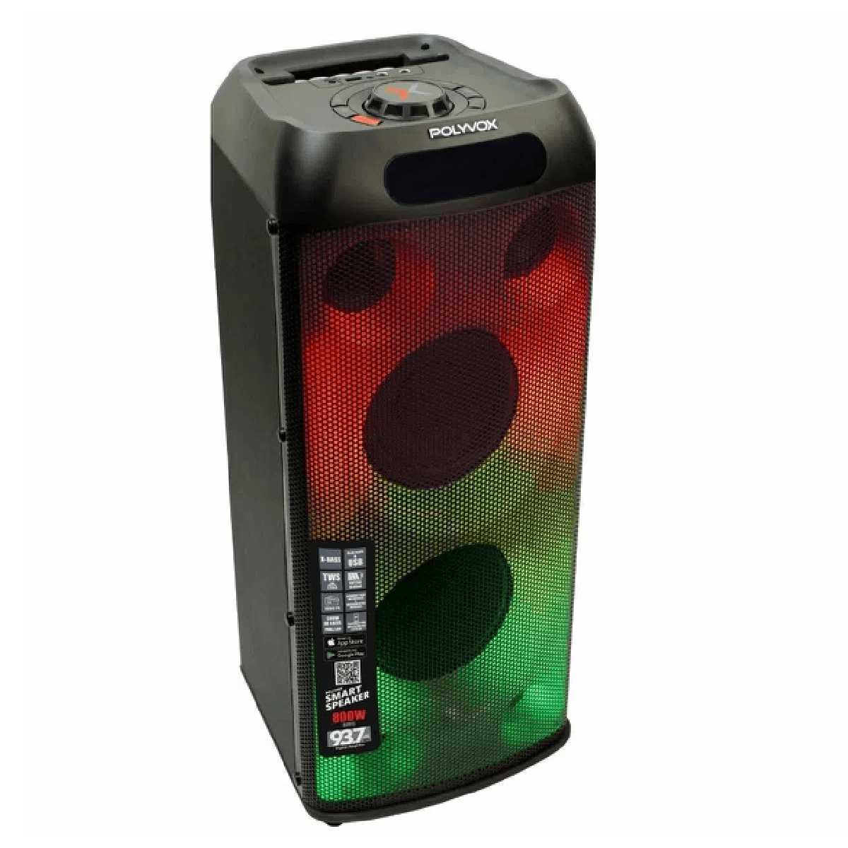 Caixa-Amplificada-Com-Bluetooth-TWS-3-Vias-800W-XT-660T---Polyvox-3 Caixa-Amplificada-Com-Bluetooth-TWS-3-Vias-800W-XT-660T---Polyvox-3