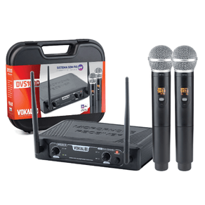 Microfone-Sem-Fio-Duplo-UHF-DVS-100DM---Vokal