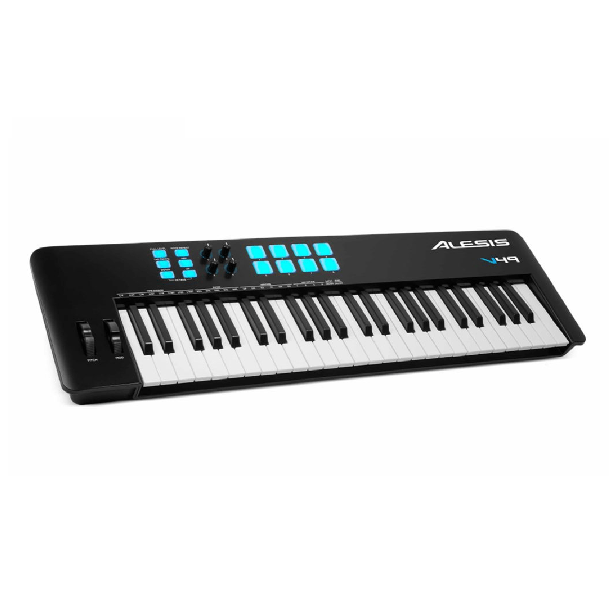 Teclado-Controlador-de-49-Teclas-V-49-MKII---Alesis-2 Teclado-Controlador-de-49-Teclas-V-49-MKII---Alesis-2