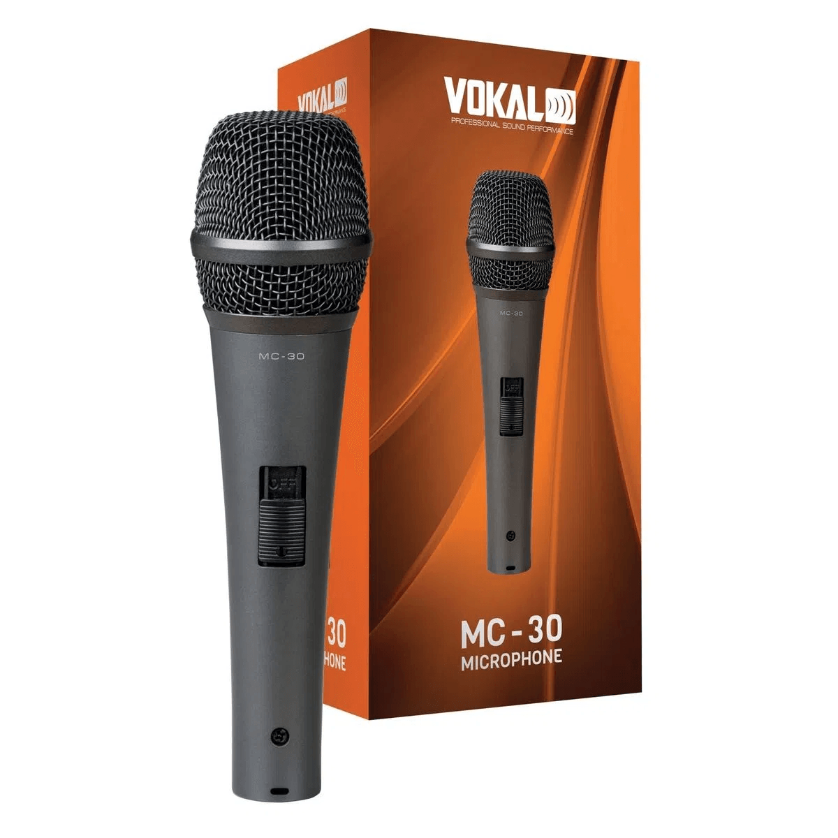 Microfone-Dinamico-Cardioide-MC-30---Vokal Microfone-Dinamico-Cardioide-MC-30---Vokal