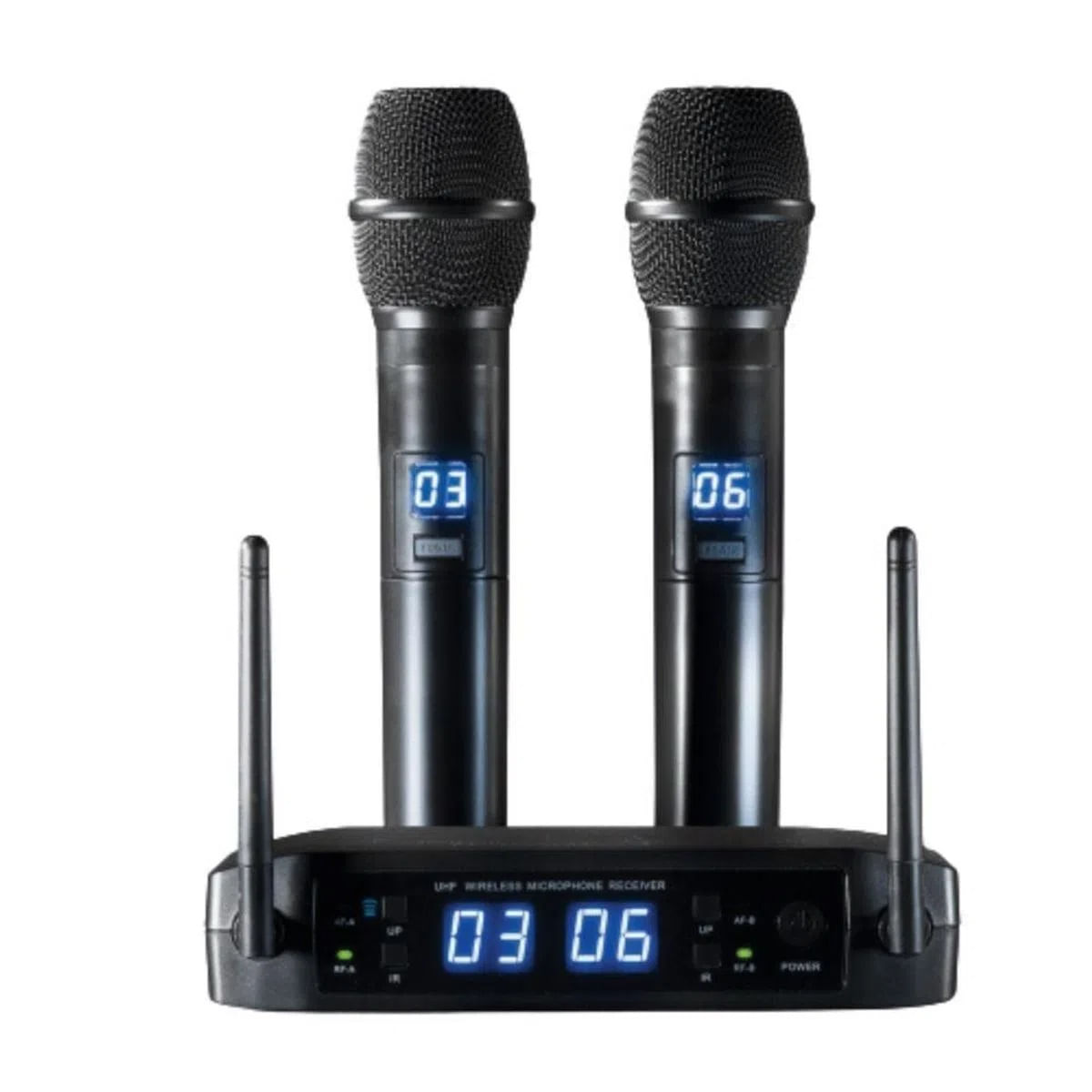 Microfone-Duplo-Multifrequencia-LS-916---Leson Microfone-Duplo-Multifrequencia-LS-916---Leson