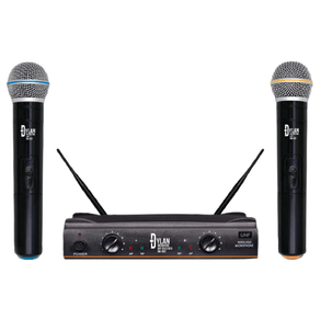 Microfone-Sem-Fio-Duplo-de-Mao-UHF-DW-602---Dylan
