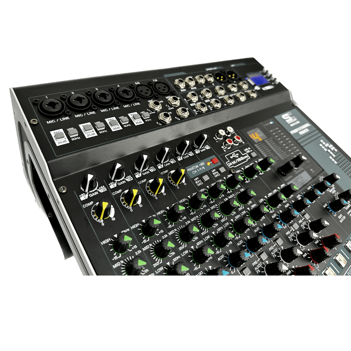 Mesa-de-Som-12-Canais-Com-Bluetooth-EFX-e-USB-MGX-12-USB---Soundcast-2 Mesa-de-Som-12-Canais-Com-Bluetooth-EFX-e-USB-MGX-12-USB---Soundcast-2