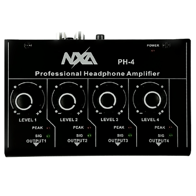 Amplificador-de-Fone-de-Ouvido-4-Canais-PH-4---NXA