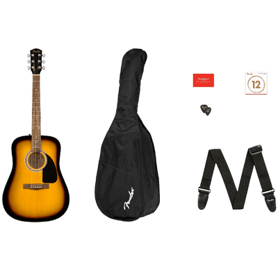 Violao-Acustico-FA-115-Dreadnought-Pack-Sunburst---Fender