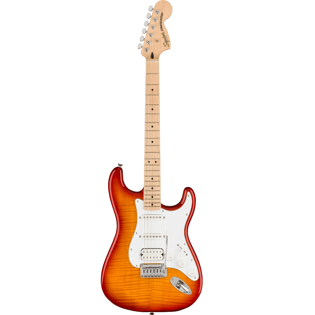Guitarra-Affinity-Series-Stratocaster-FMT-HSS-SB---Squier-By-Fender Guitarra-Affinity-Series-Stratocaster-FMT-HSS-SB---Squier-By-Fender