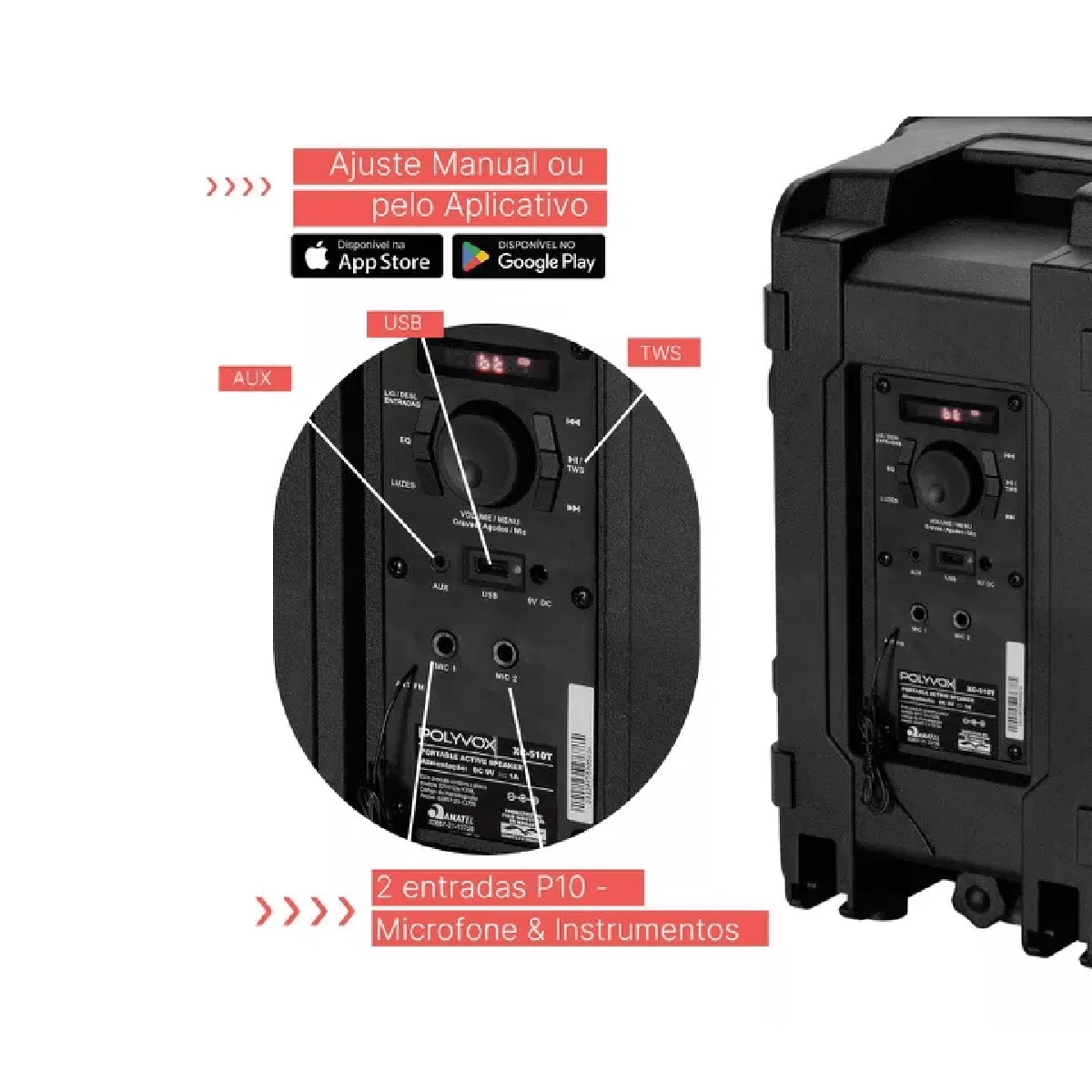 Caixa-Amplificada-300W-Com-Bluetooth-XC-710T---Polyvox-1 Caixa-Amplificada-300W-Com-Bluetooth-XC-710T---Polyvox-1