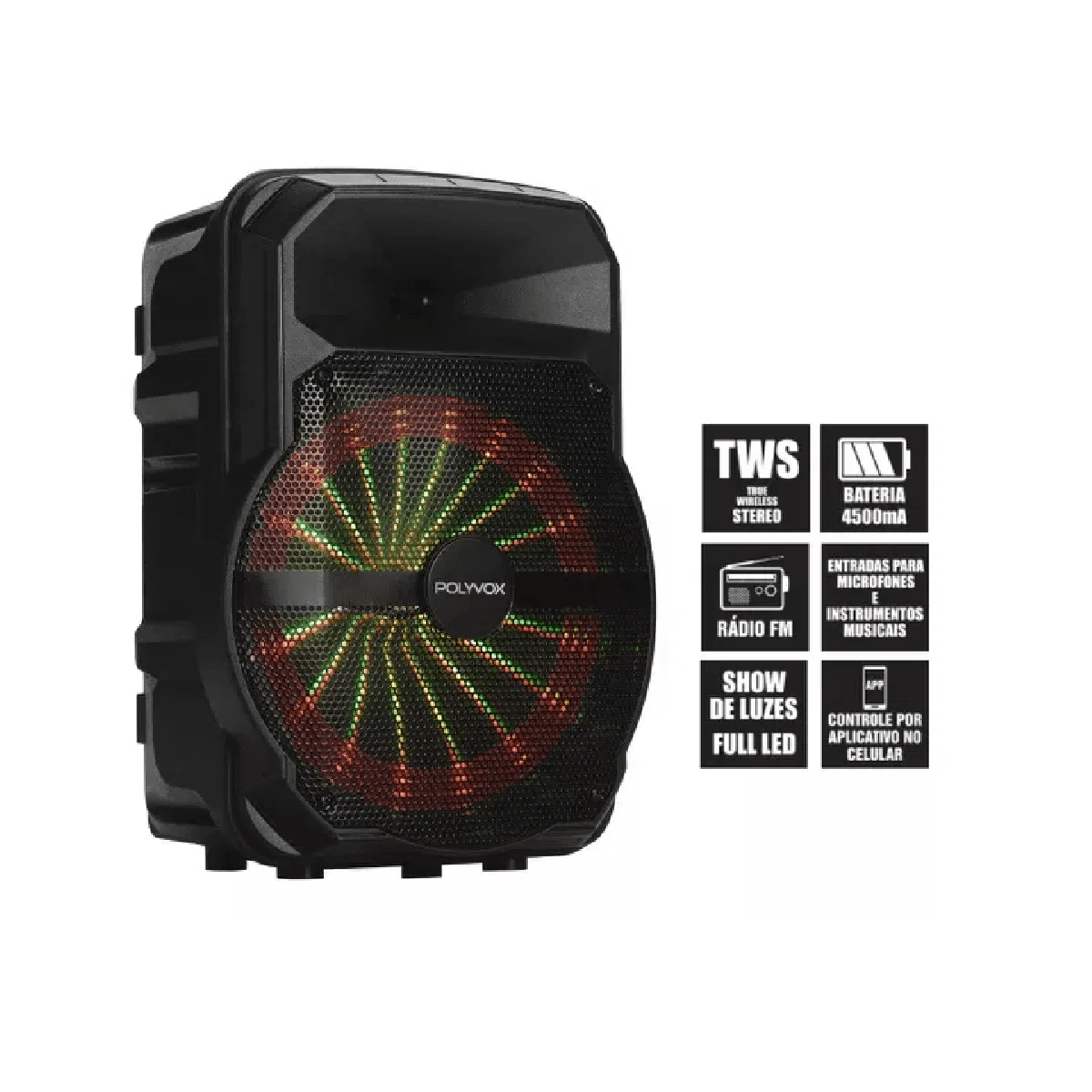 Caixa-Amplificada-300W-Com-Bluetooth-XC-710T---Polyvox-3 Caixa-Amplificada-300W-Com-Bluetooth-XC-710T---Polyvox-3