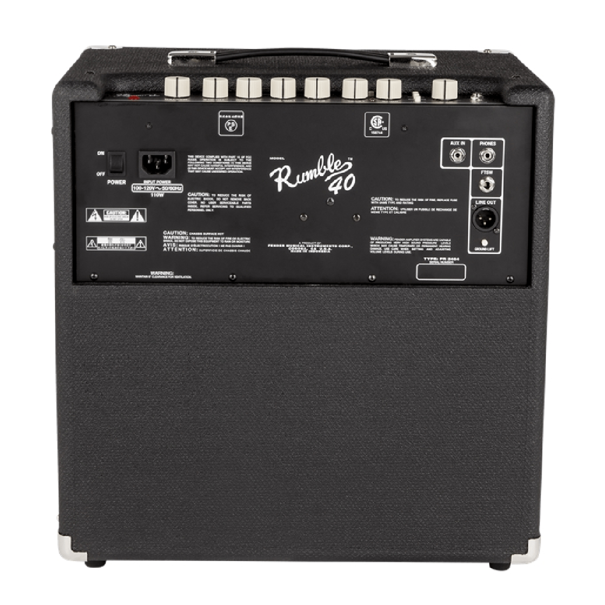 Amplificador-Combo-Para-Contrabaixo-RUMBLE-40-V3---Fender-1 Amplificador-Combo-Para-Contrabaixo-RUMBLE-40-V3---Fender-1