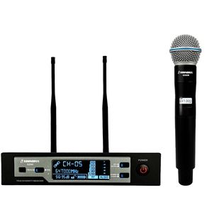 Microfone-Sem-Fio-Profissional-UHF-SD-80M---Soundrix Microfone-Sem-Fio-Profissional-UHF-SD-80M---Soundrix