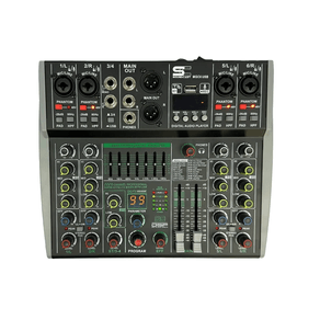 Mesa-de-Som-6-Canais-Com-Bluetooth-EFX-e-USB-MGC-6-USB---Soundcast Mesa-de-Som-6-Canais-Com-Bluetooth-EFX-e-USB-MGC-6-USB---Soundcast