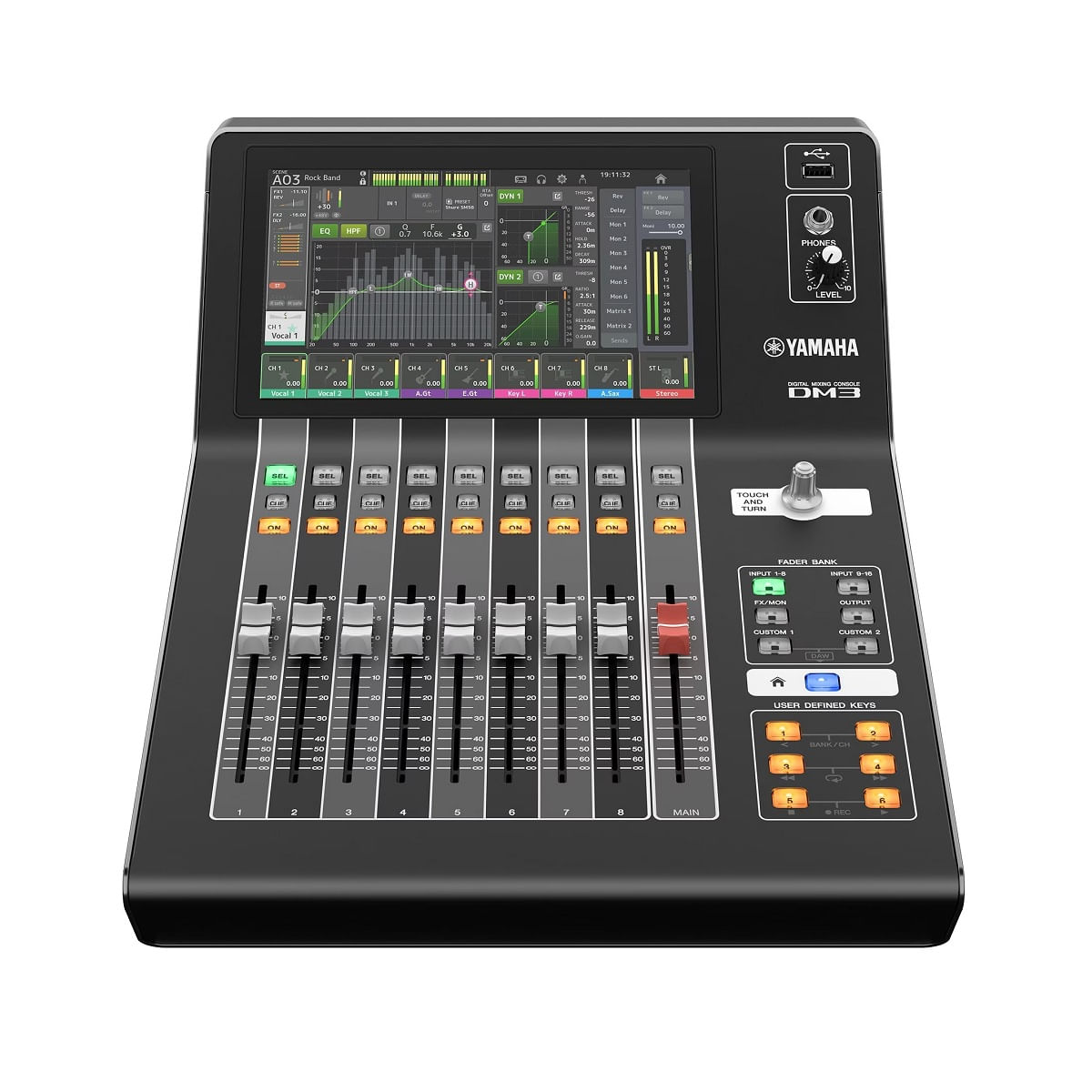 Mesa-de-Som-Digital-DM3-Dante---Yamaha Mesa-de-Som-Digital-DM3-Dante---Yamaha