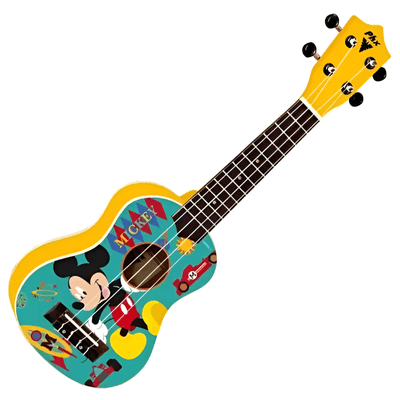 Ukulele-Soprano-21-Mickey-Yellow-UKP-MK1---Phx