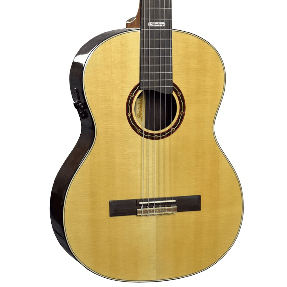 Violao-Eletroacustico-Classico-Valencia-CE-50S-N---Strinberg-4 Violao-Eletroacustico-Classico-Valencia-CE-50S-N---Strinberg-4