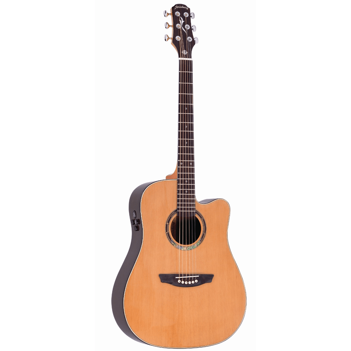 Violao-Eletroacustico-Folk-Dublin-DE-55SC-N---Strinberg Violao-Eletroacustico-Folk-Dublin-DE-55SC-N---Strinberg