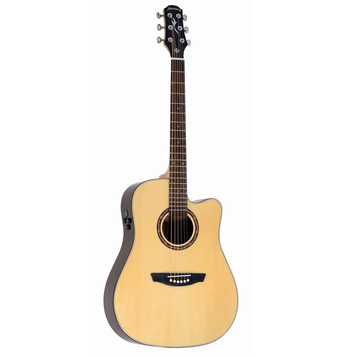 Violao-Eletroacustico-Folk-Dublin-DE-50SC-N---Strinberg Violao-Eletroacustico-Folk-Dublin-DE-50SC-N---Strinberg