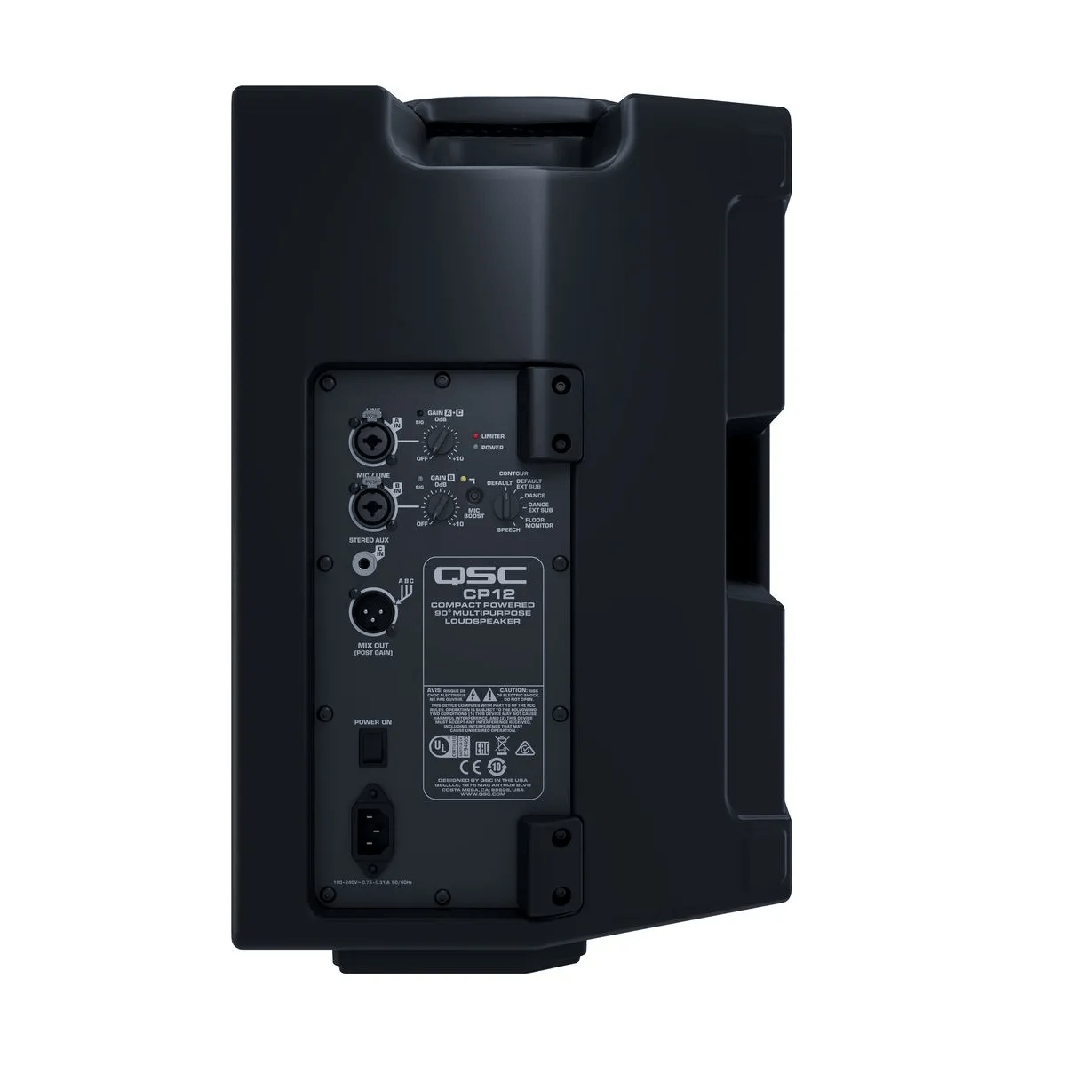 Caixa-Ativa-12-1000W-CP-12---QSC-1 Caixa-Ativa-12-1000W-CP-12---QSC-1