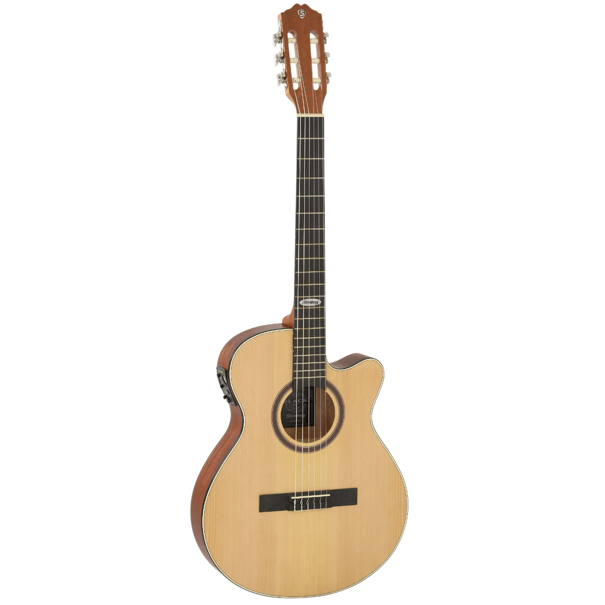 Violao-Eletroacustico-Flat-Cutaway-SL-200C-NS---Strinberg Violao-Eletroacustico-Flat-Cutaway-SL-200C-NS---Strinberg