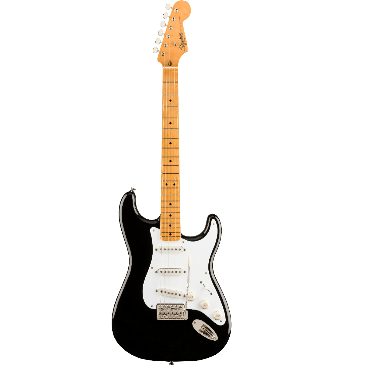 Guitarra-Stratocaster-Dos-Anos-50-SQ-CV-50S-BLK---Squier-By-Fender Guitarra-Stratocaster-Dos-Anos-50-SQ-CV-50S-BLK---Squier-By-Fender