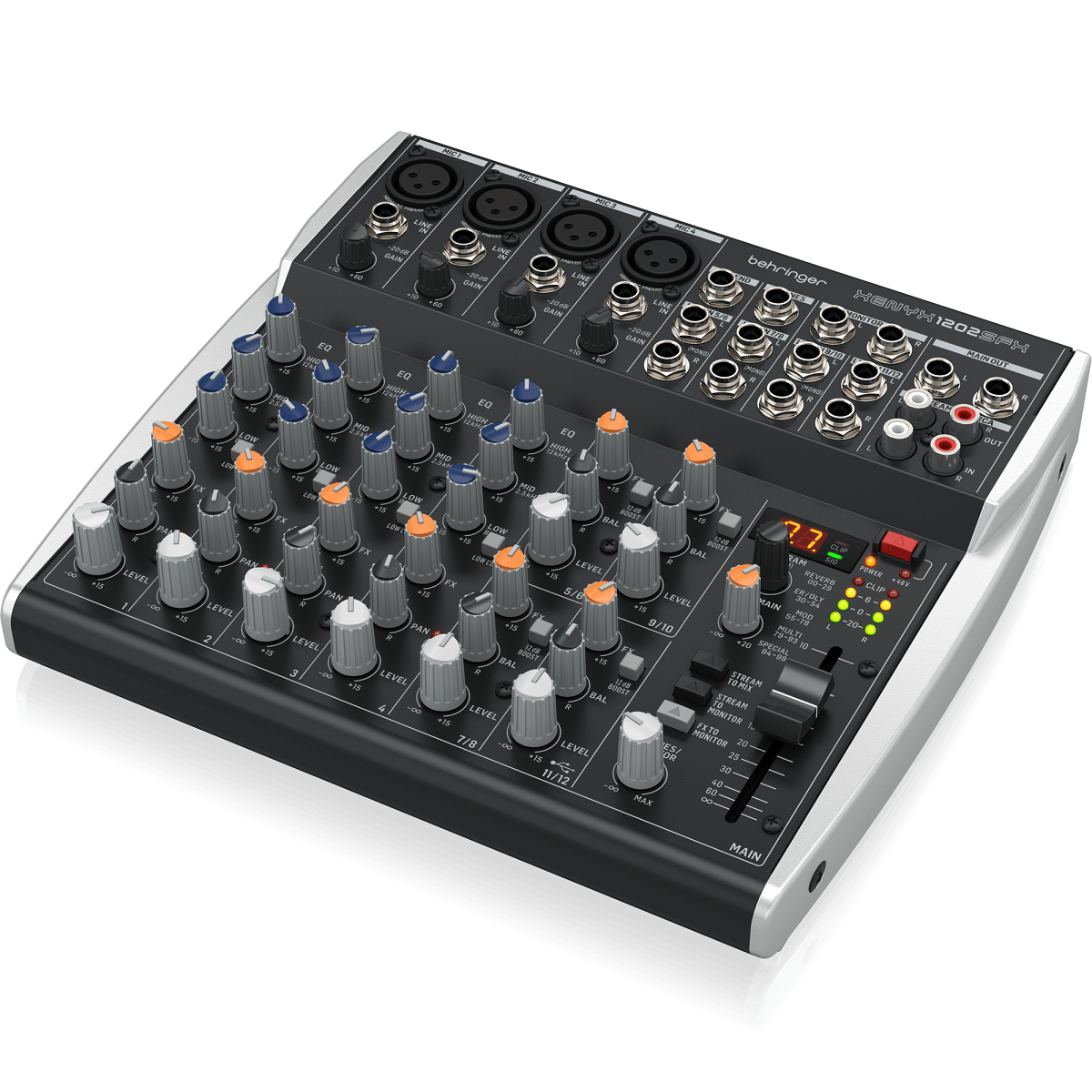 Mesa-de-Som-12-Entradas-Streaming-USB-XENYX-1202SFX---Behringer-4 Mesa-de-Som-12-Entradas-Streaming-USB-XENYX-1202SFX---Behringer-4