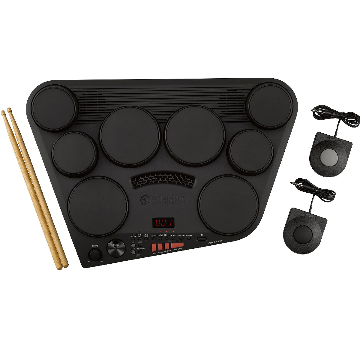 Bateria-Eletronica-Com-8-Pads-DD-75---Yamaha-2 Bateria-Eletronica-Com-8-Pads-DD-75---Yamaha-2